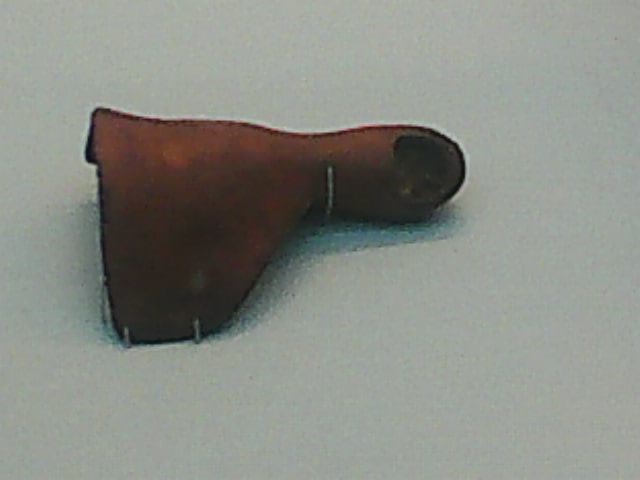 A prosthetic toe found on an Egyptian mummy.