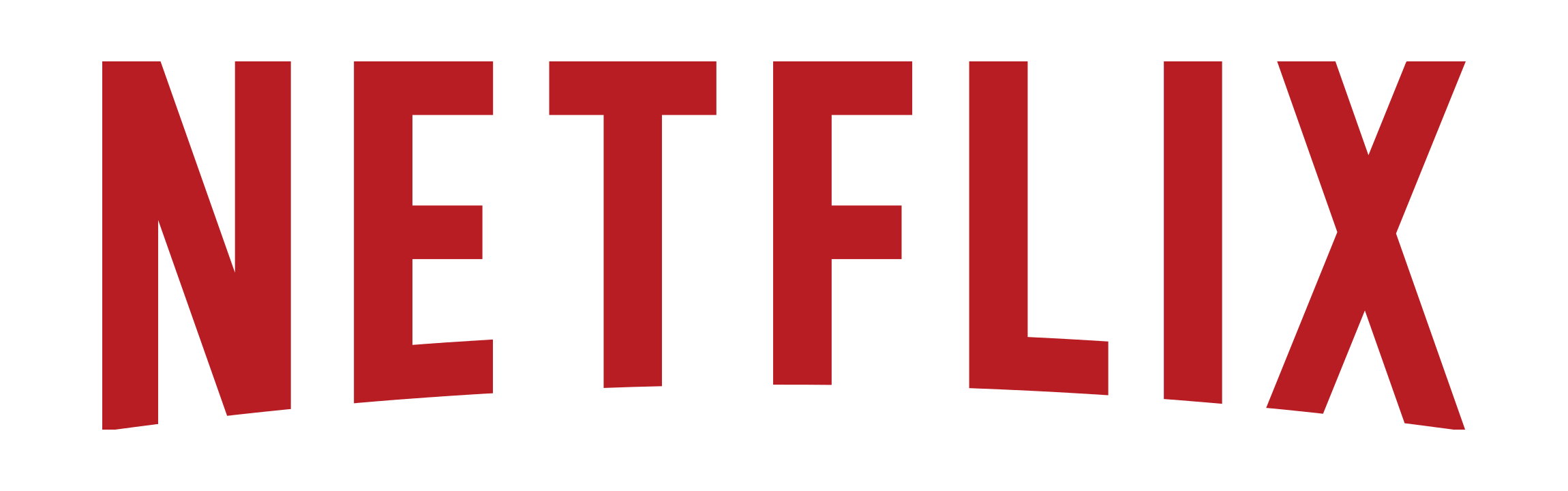 The Netflix logo. Red text, all capitals, on a white background.